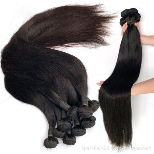 Free sample hair bundles wholesale virgin brazilian human hair bundle distributors, 100% raw human hair extensions factory